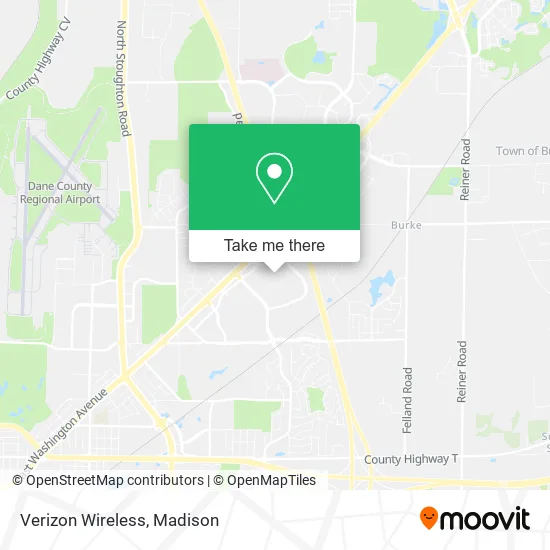 Mapa de Verizon Wireless