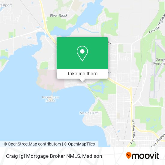 Mapa de Craig Igl Mortgage Broker NMLS