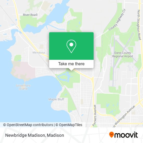Newbridge Madison map