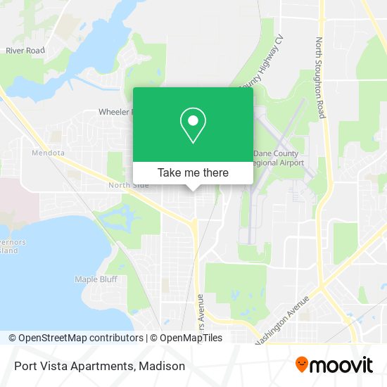 Mapa de Port Vista Apartments