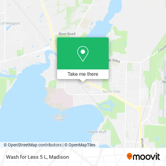 Mapa de Wash for Less 5 L