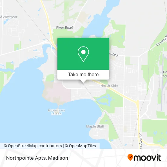 Mapa de Northpointe Apts