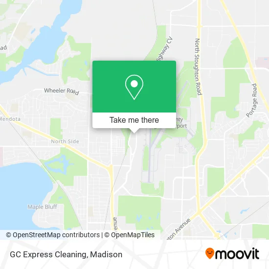 Mapa de GC Express Cleaning