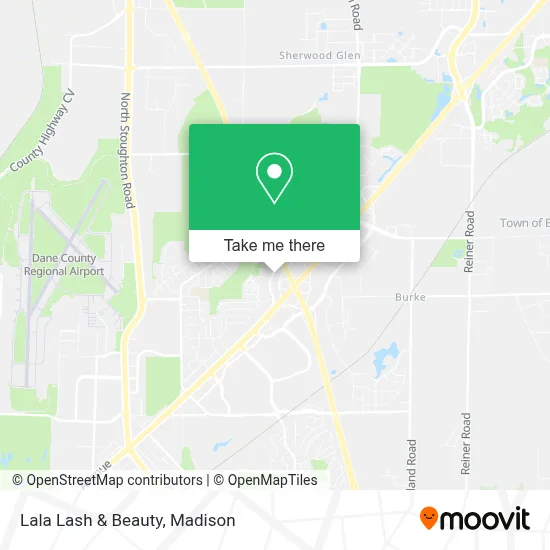 Lala Lash & Beauty map