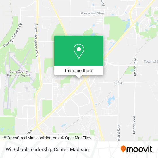 Wi School Leadership Center map