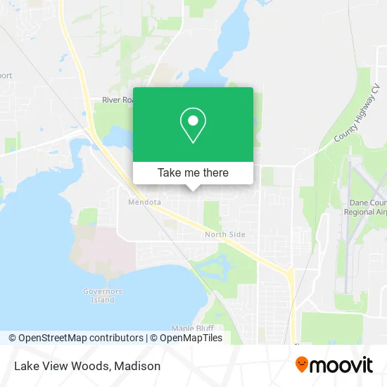 Lake View Woods map