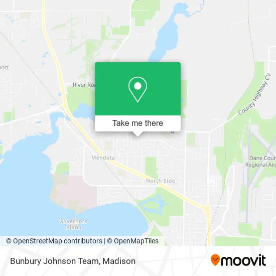 Mapa de Bunbury Johnson Team