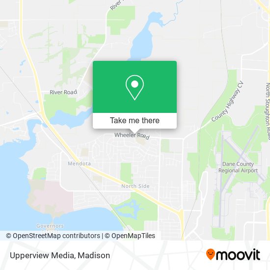 Upperview Media map