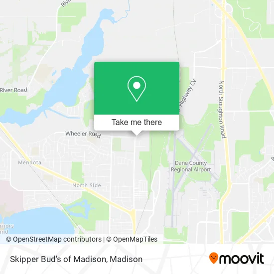Mapa de Skipper Bud's of Madison
