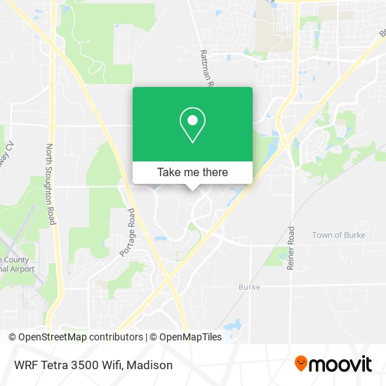 WRF Tetra 3500 Wifi map