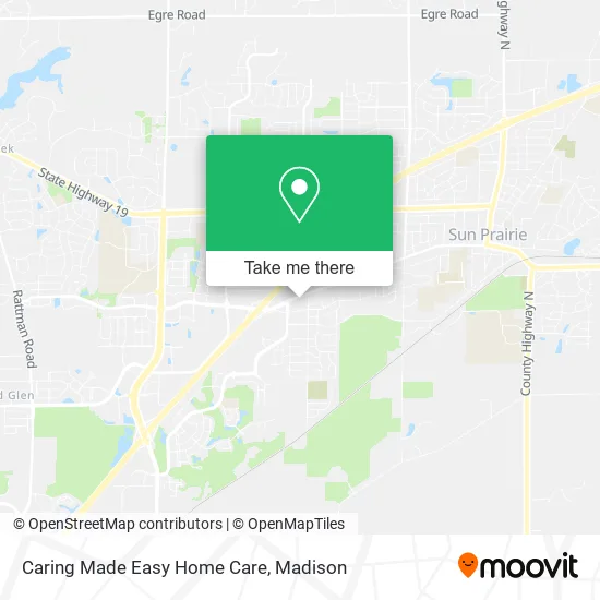 Mapa de Caring Made Easy Home Care