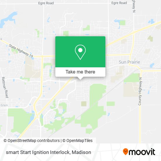 Mapa de smart Start Ignition Interlock
