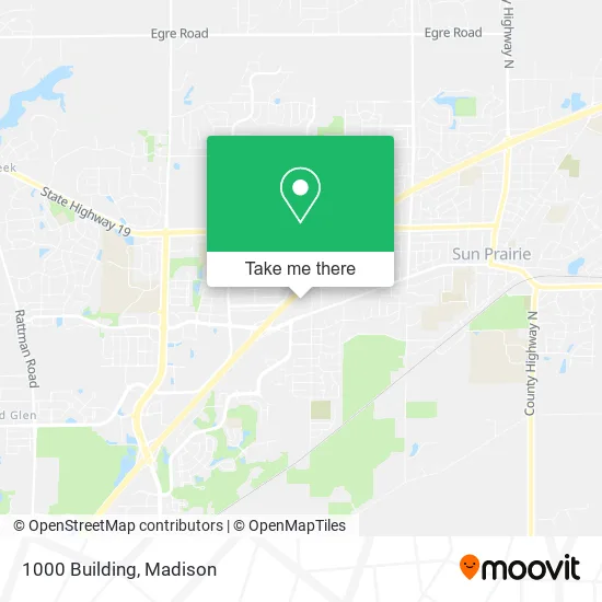Mapa de 1000 Building