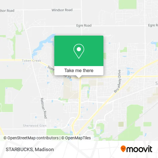 STARBUCKS map