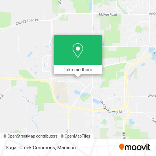 Mapa de Sugar Creek Commons