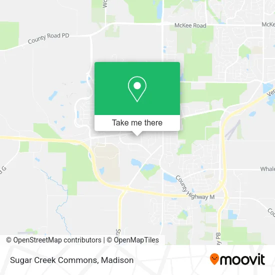 Sugar Creek Commons map
