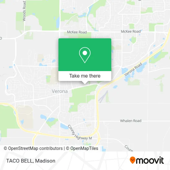 Mapa de TACO BELL