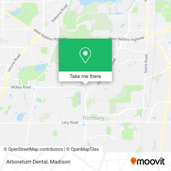 Mapa de Arboretum Dental