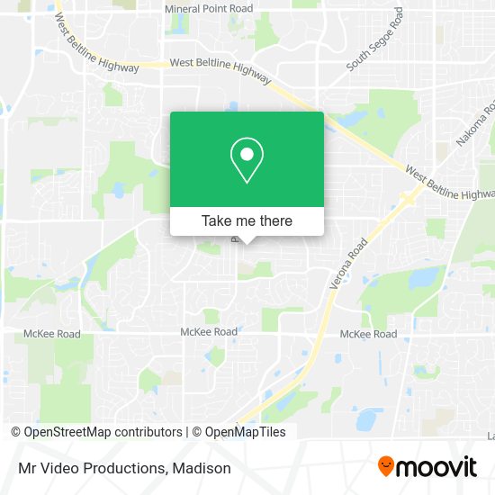 Mapa de Mr Video Productions