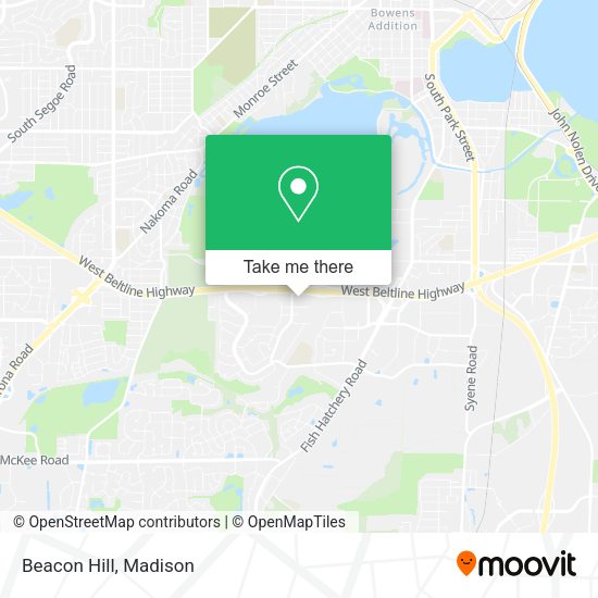 Mapa de Beacon Hill