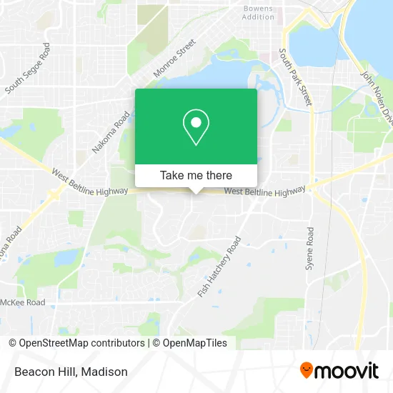 Beacon Hill map