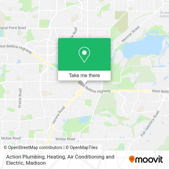 Action Plumbing, Heating, Air Conditioning and Electric map