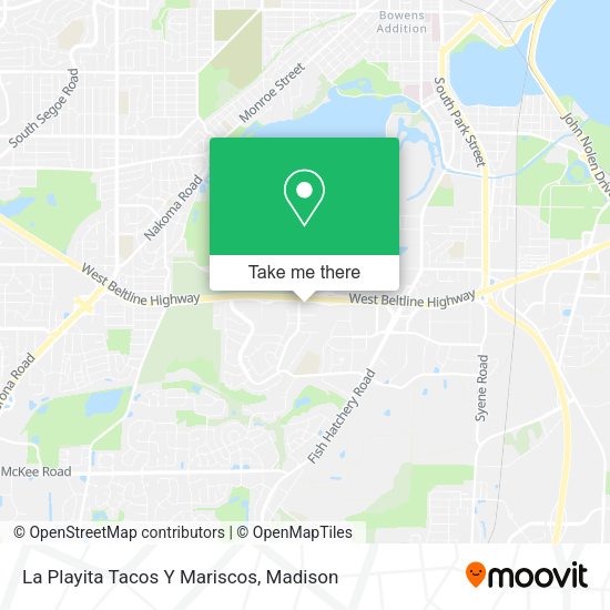 La Playita Tacos Y Mariscos map