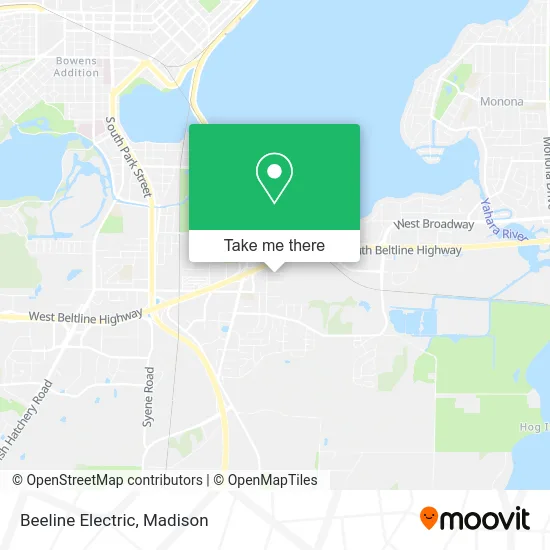 Beeline Electric map