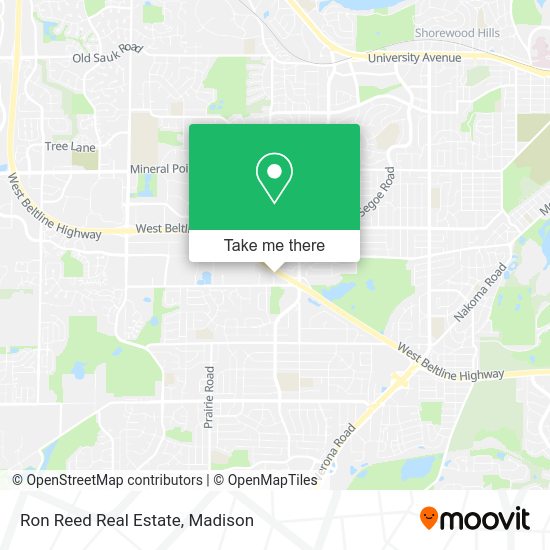 Mapa de Ron Reed Real Estate