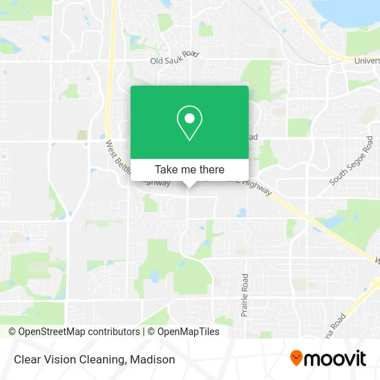 Mapa de Clear Vision Cleaning