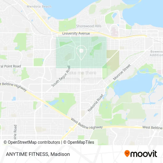 Mapa de ANYTIME FITNESS