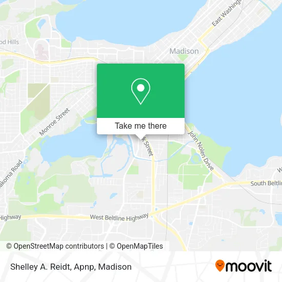 Mapa de Shelley A. Reidt, Apnp