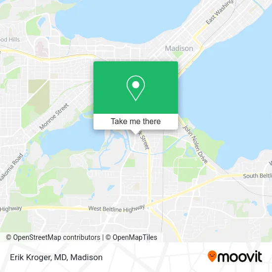 Mapa de Erik Kroger, MD