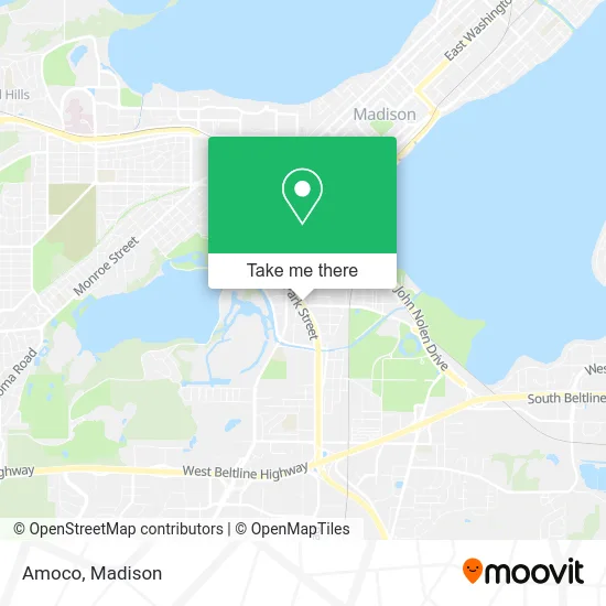 Mapa de Amoco