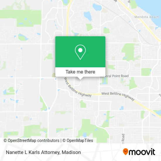 Mapa de Nanette L Karls Attorney