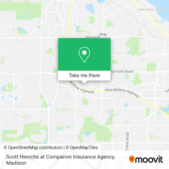Mapa de Scott Hinrichs at Comparion Insurance Agency