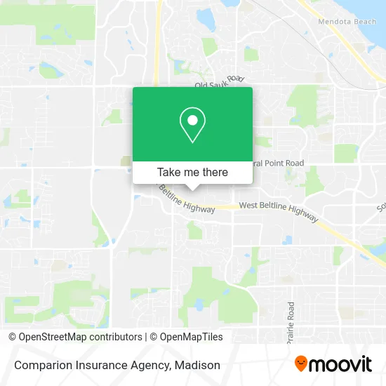 Mapa de Comparion Insurance Agency