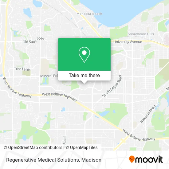 Regenerative Medical Solutions map