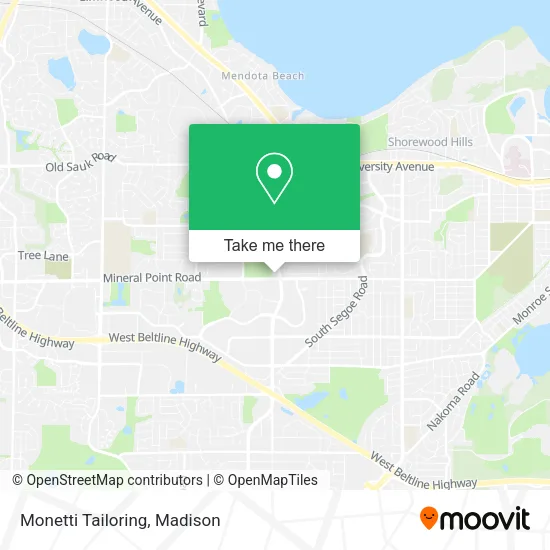 Monetti Tailoring map