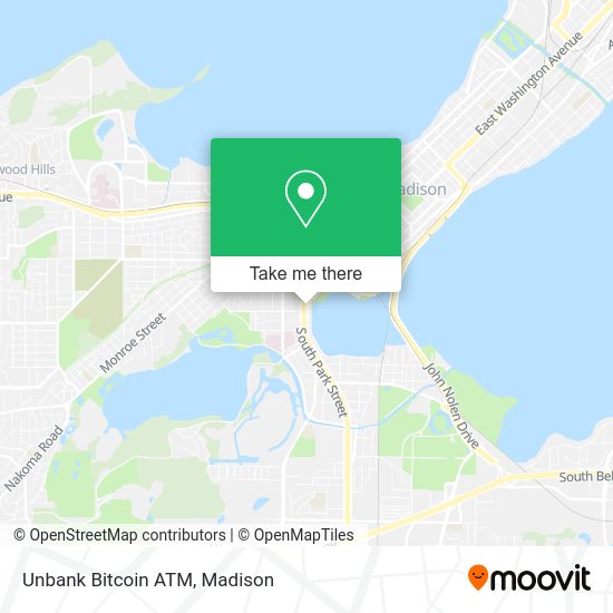 Mapa de Unbank Bitcoin ATM