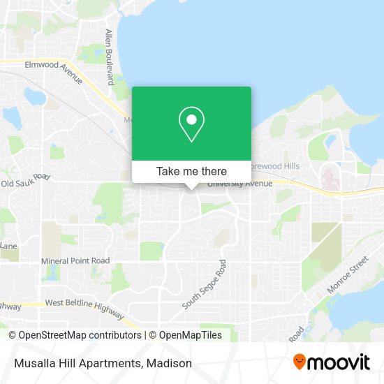 Musalla Hill Apartments map
