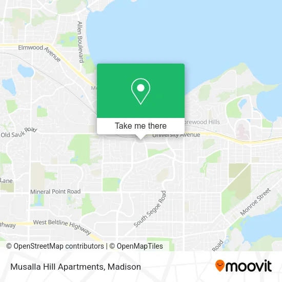 Mapa de Musalla Hill Apartments