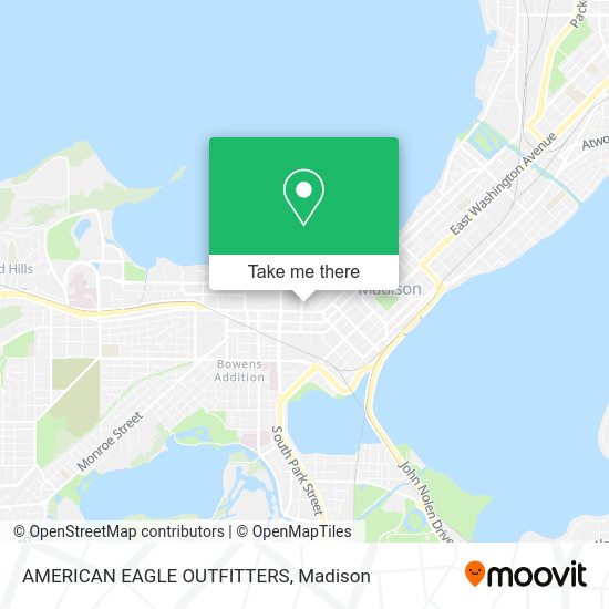Mapa de AMERICAN EAGLE OUTFITTERS