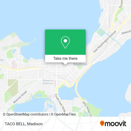 Mapa de TACO BELL