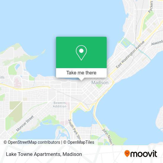 Mapa de Lake Towne Apartments