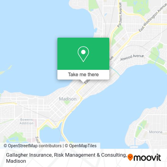 Gallagher Insurance, Risk Management & Consulting map