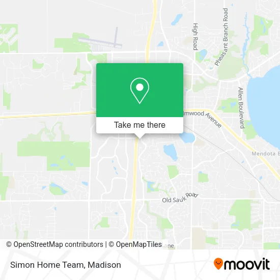 Mapa de Simon Home Team