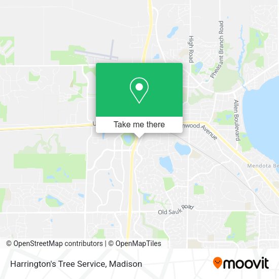 Mapa de Harrington's Tree Service