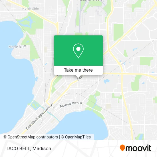TACO BELL map