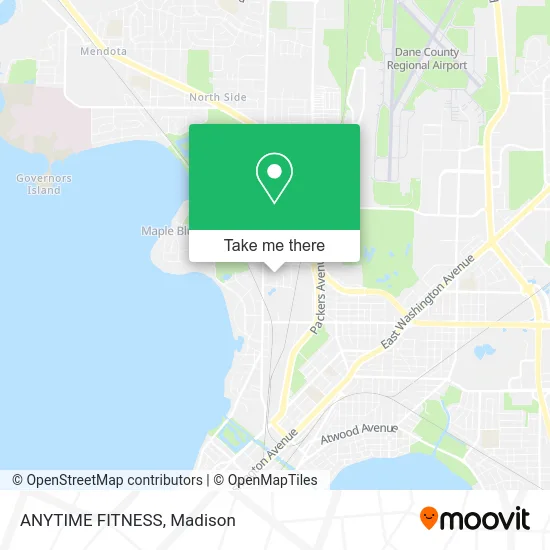 ANYTIME FITNESS map